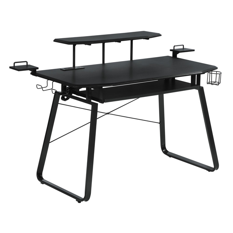 Kazuto Gaming Desk with Power Outlet