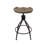 Maurice Upholstered Pine Adjustable Height Counter Stool