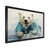 Black Single Picture Framed