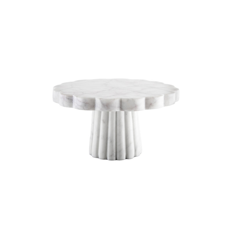 Présentoir à gâteaux Canvas Home, Blanc