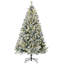 Grand arbre de Noël artificiel pré-éclairé-1819265269