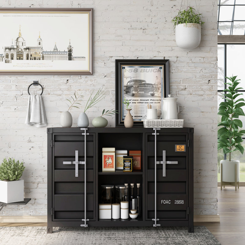 Console 46,25 po Shant, Sable, noir
