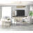 Ensemble de tables basses 3 pieds en bois massif Trevor