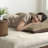 Modern King Bedding Set, Woven Striped Polyester, Neutral Design For Contemporary Homes