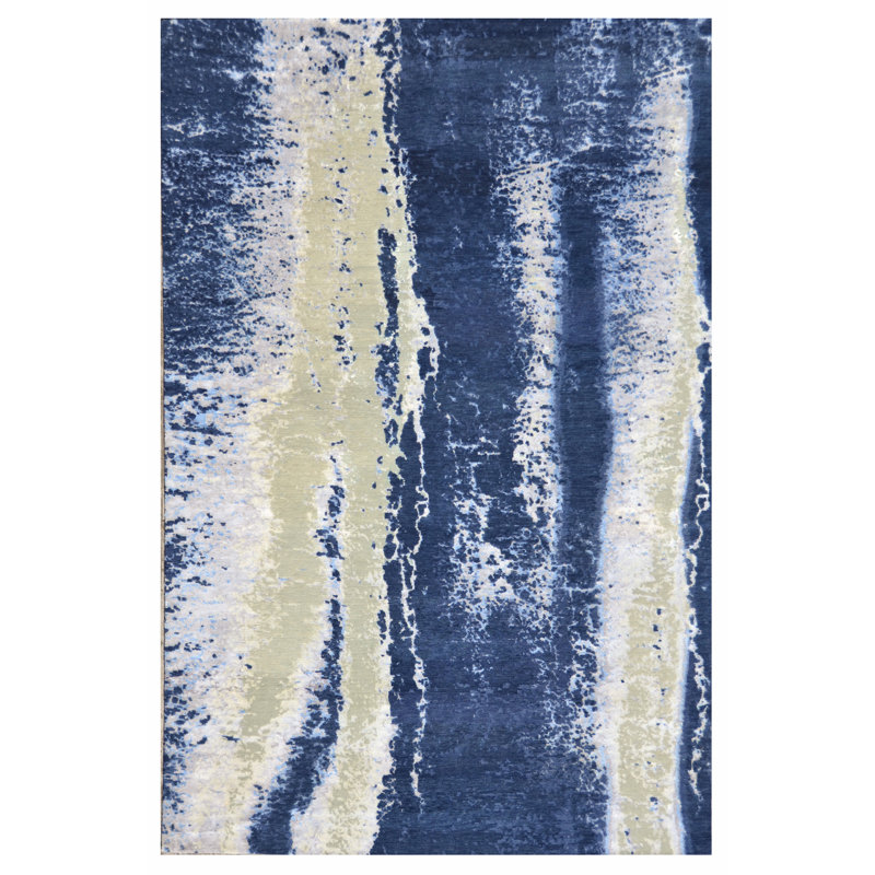 Abstract Area Rug, Rectangle 6' x 9'