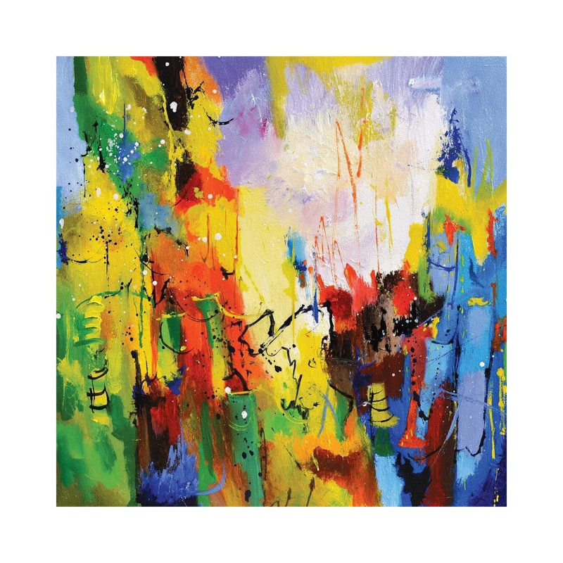 Dedalus Found The Way Out by Pol Ledent - Wrapped Canvas Painting, 30.48 cm H x 30.48 cm W