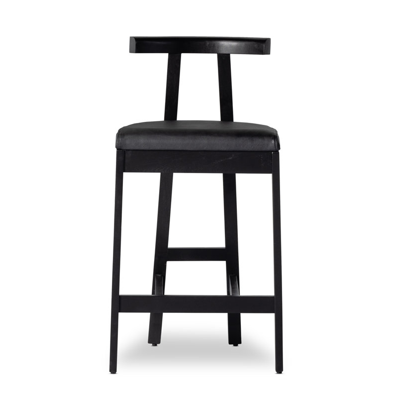 Tabouret de bar et de comptoir Seville, Tabouret de bar (siège d’une hauteur de 30 po), Noir
