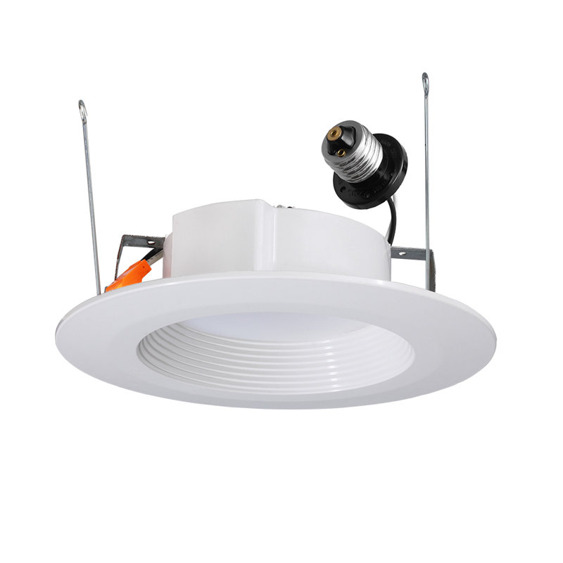 6 po Luminaire encastré encastré blanc chaud 2700k à intensité variable de 670 lumens