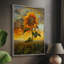 Reproduction encadrée FLORAL Series CDXCIX - bois massif-2007736125