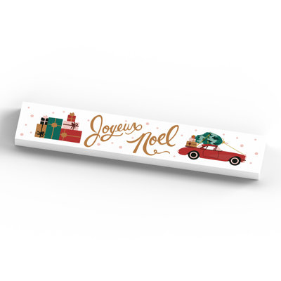 Luray Joyeux Noel Festive Transport Christmas Memento Letter Block