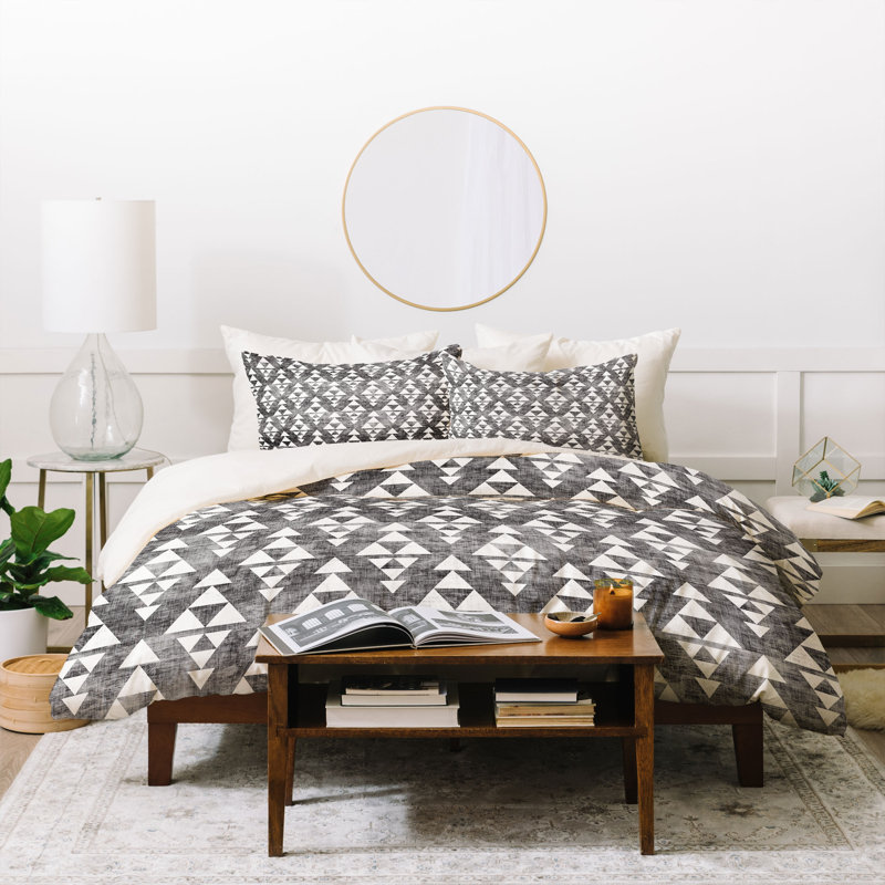 Ensemble de housse de couette Holli Zollinger, Housse de couette simple / simple TG et 1 taie dé