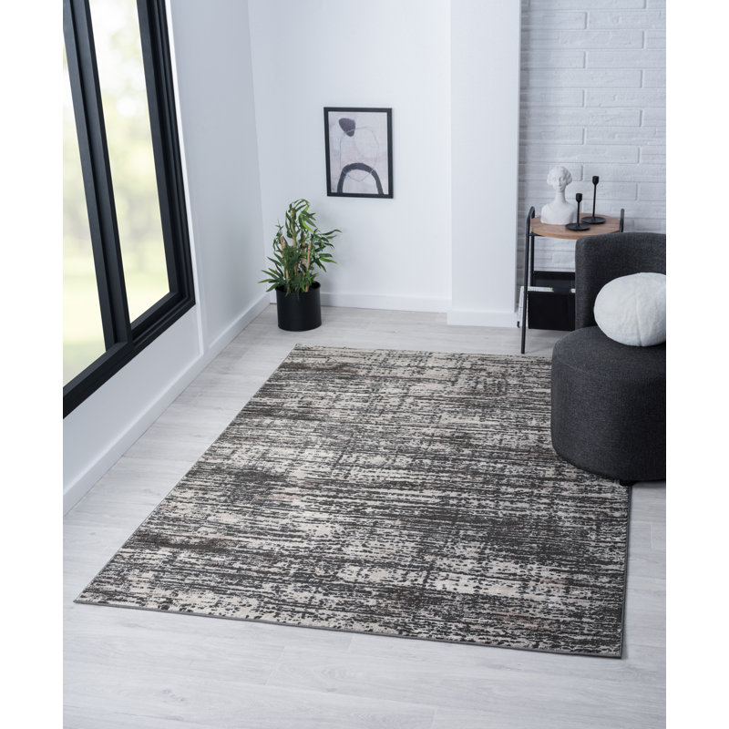 Froh Abstract Indoor Rug, Rectangle 9'6" x 12'6"