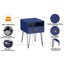 Table de chevet 1 tiroir en fer Adra-1162929787