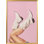These Boots - Glitter Pink II Print by Vertigo Artography