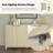 55' Sideboard with Fluted Door-263960070
