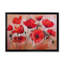 Red Blooming Poppies V - reproduction de cadre flottant sur toile-1765730963-1765730984