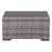 Plotnick HDPE Wicker 4 Person Seating Group with Cushions
