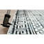 Tapis transitionnel gris Brinda Collection-707006308