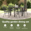 4 - Person Patio Dining Set with-296254120-296254122