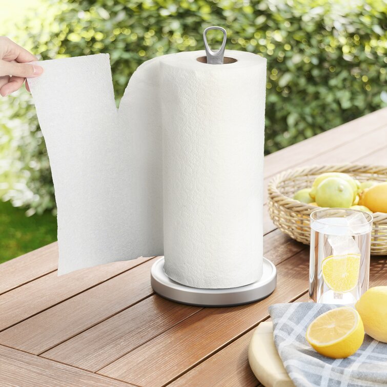 Galvanized Metal Paper Towel Holder