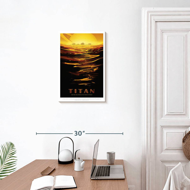 Oberle Titan Retro Print, 24" H x 16" W
