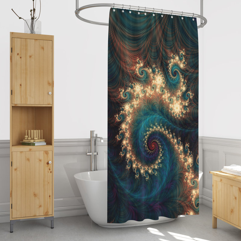 Rideau de douche simple, 72 po x 70 po