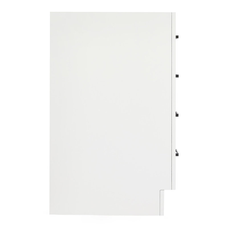 48" Single Bathroom Vanity Base Only, White