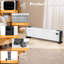 Plinthe chauffante électrique 1500W 40 "1500W