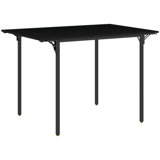 HOMCOM Industrial Folding Dining Table for 2 to 4, Space Saving Drop Leaf Kitchen Table for Small Spaces, Walnut