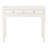 Durable Rustic 35.5'' Console Table – Solid Wood with 2 Drawers & Open Shelf for Baskets and Décor-1934538225