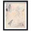 Oliver Gal Layered Scribbles II Abstract - Luxury Shadowbox Framed Wall Art-1284036249-1284036251
