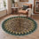 Tapis vert / brun Alissa Zagora