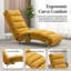 Chaise longue d'intérieur Javar Fashion Design avec dossier et poche ergonomiques