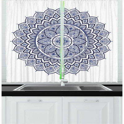 Floral Kitchen Curtain