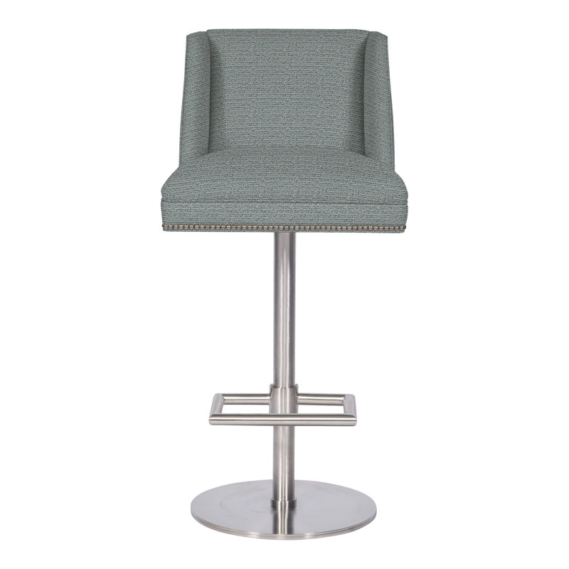 Michael Weiss 44"Ace Barstool, Tuck Cobalt, Yes