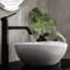 80mm Single Bathroom Vanity with Ceramic Basin