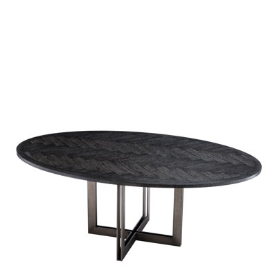 Melchior Oval Oak Dining Table