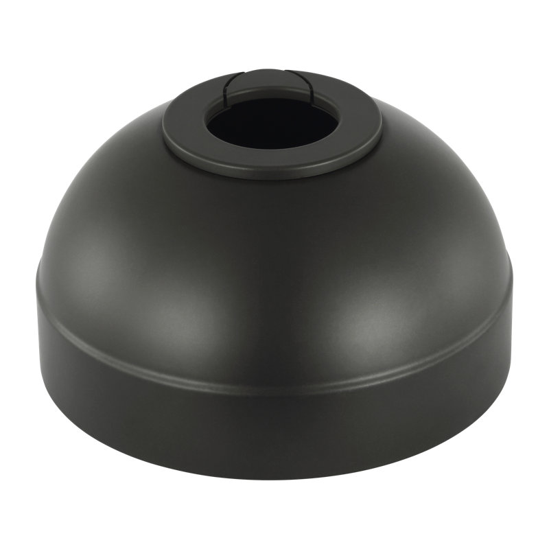 Ensemble de fixation pour plafond incliné au fini noir minuit de Visual Comfort Fan, Midnight Black
