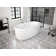 Contento™ Single Handle Floor Mounted Freestanding Tub Filler