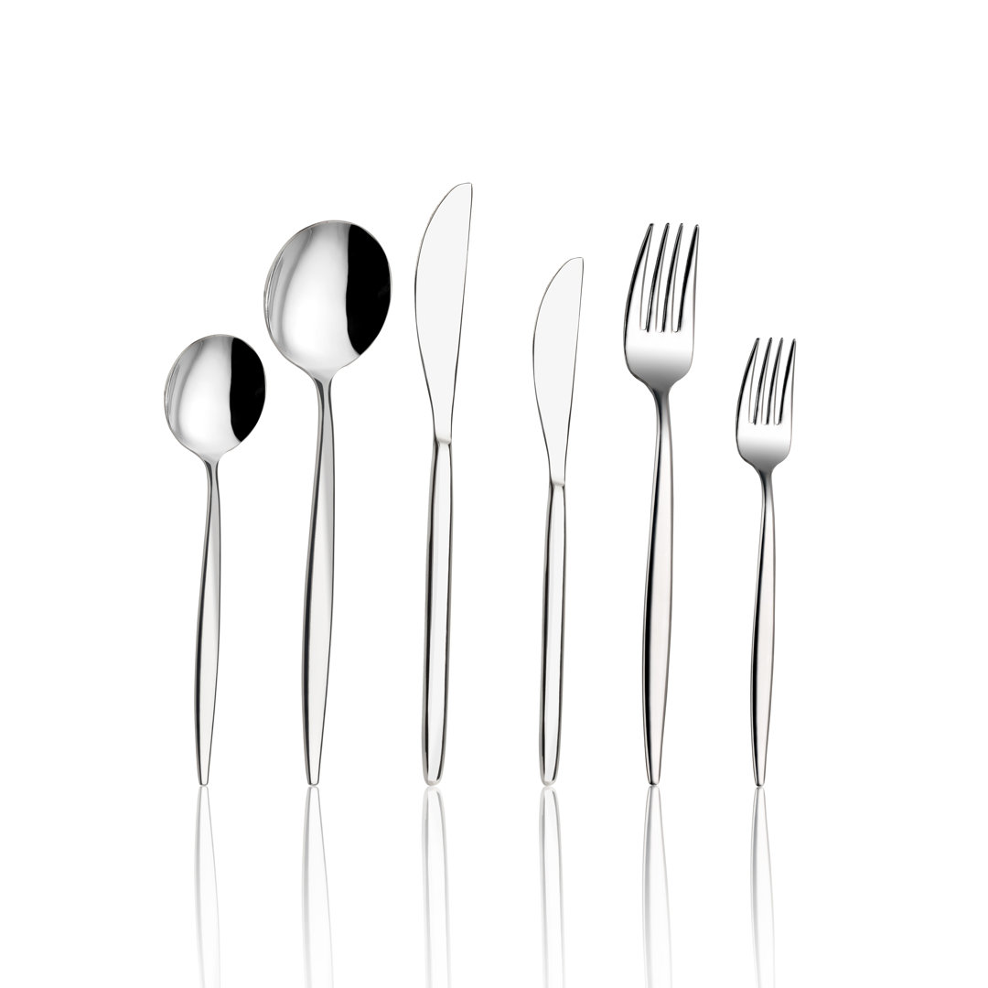 Asya Collection 36-piece Cutlery Set (for 6 People)