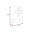 Armoire d'appoint moderne et antique