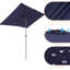 Parasol de marché rectangulaire 10' x 6,5'-66223632