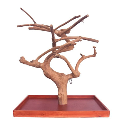 AE500L Java wood table top play stand