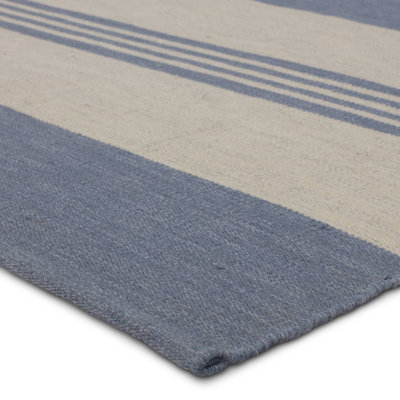 Wendy Jane Flatweave Striped Indoor / Outdoor Rug