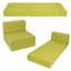 Fauteuil à billes convertible Graciela: canapé-lit simple transformable avec matelas en mousse à mémoire de forme-2125996466