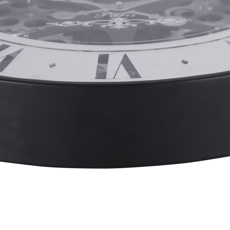 Coulombe Metal Wall Clock