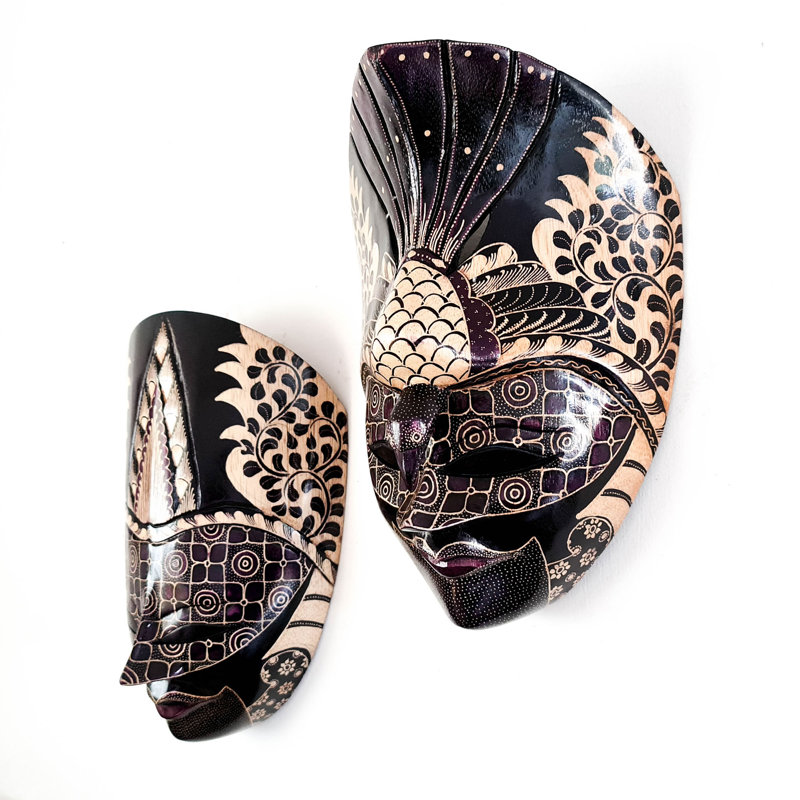 Handmade Wall Decor on Solid Wood