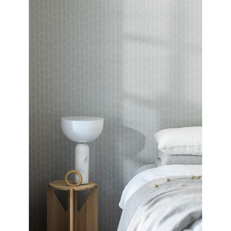 Boråstapeter Angle Wallpaper, Gray