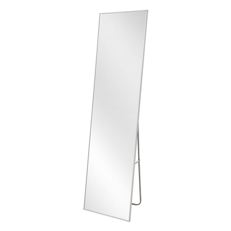 Metal Rectangle Mirror, Silver