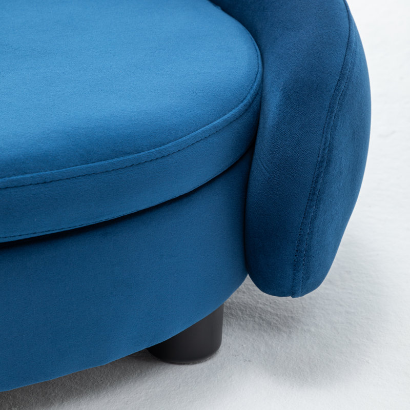 Lit pour chien Malcolm Elegant Rectangle, Bleu très foncé